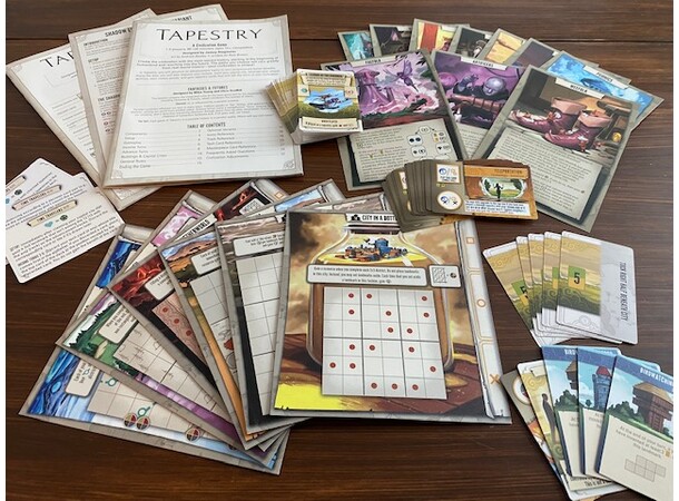 Tapestry Fantasies & Futures Expansion Expansion till Tapestry 
