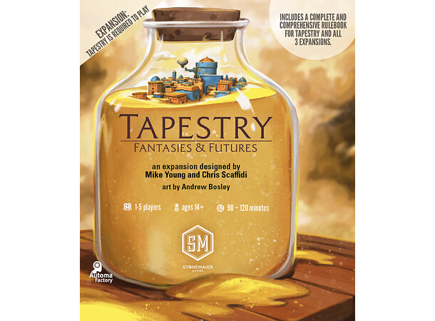 Tapestry Fantasies & Futures Expansion Utvidelse til Tapestry