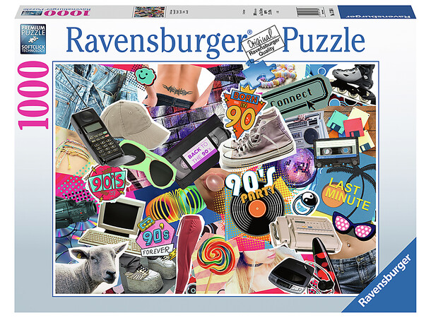 The 90s 1000 biter Puslespill Ravensburger Puzzle