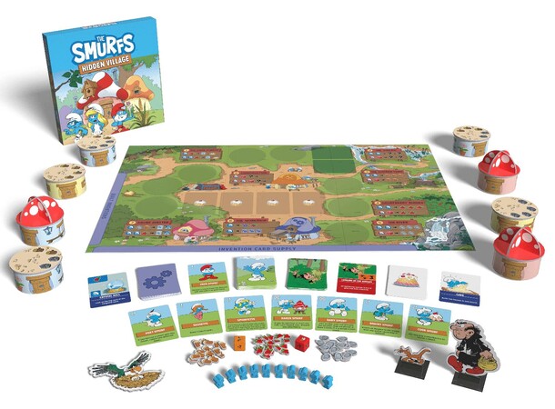 The Smurfs Hidden Village Brettspill 