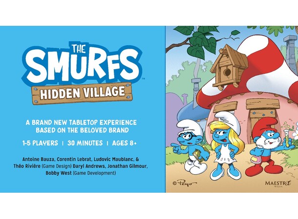 The Smurfs Hidden Village Brädspel 