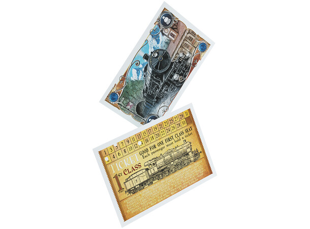 Ticket to Ride Europe Sleeves - 168 st Officiella kortskydd 