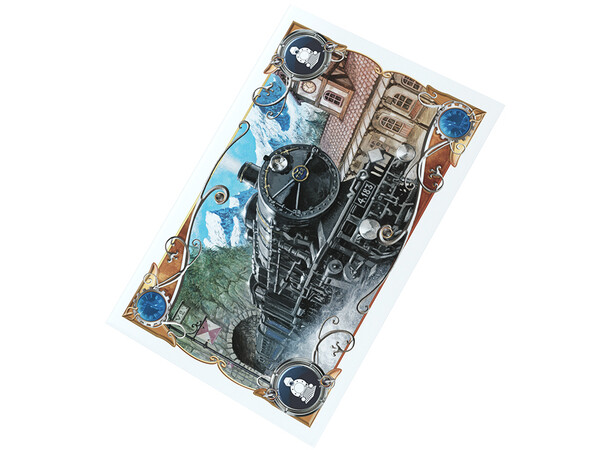 Ticket to Ride Europe Sleeves - 168 st Officiella kortskydd 