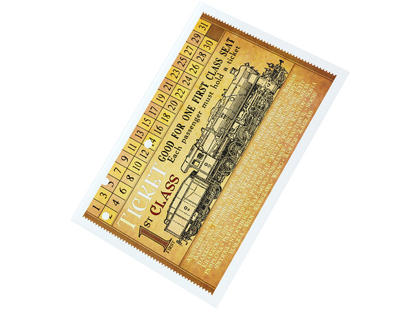 Ticket to Ride Europe Sleeves - 168 st Officiella kortskydd 