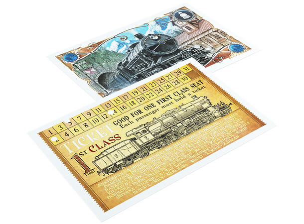 Ticket to Ride Europe Sleeves - 168 st Officiella kortskydd 