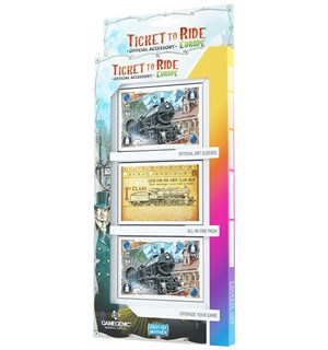 Ticket to Ride Europe Sleeves - 168 stk Offisielle kortbeskyttere 