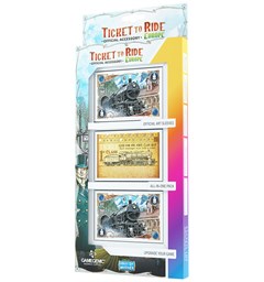 Ticket to Ride Europe Sleeves - 168 stk Offisielle kortbeskyttere