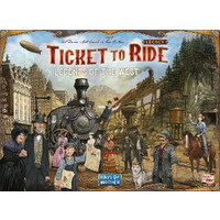 Ticket to Ride Legacy Brettspill Legends of the West