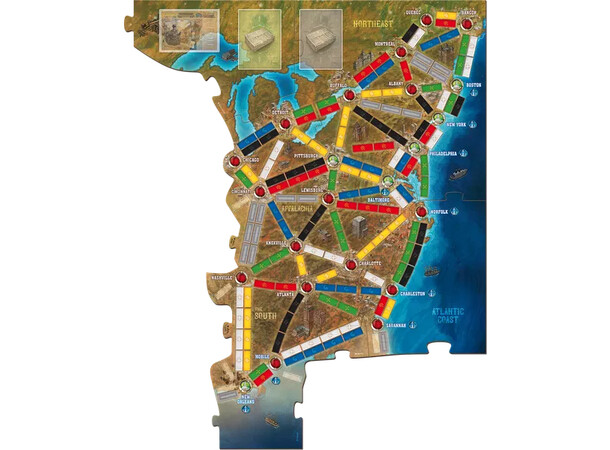 Ticket to Ride Legacy Brädspel Legends of the West 