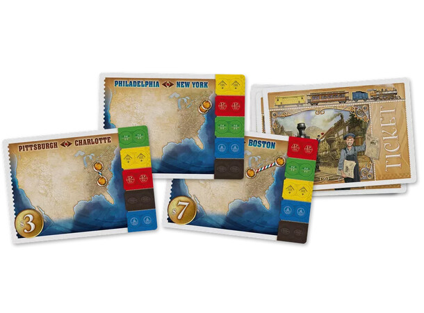Ticket to Ride Legacy Brädspel Legends of the West 