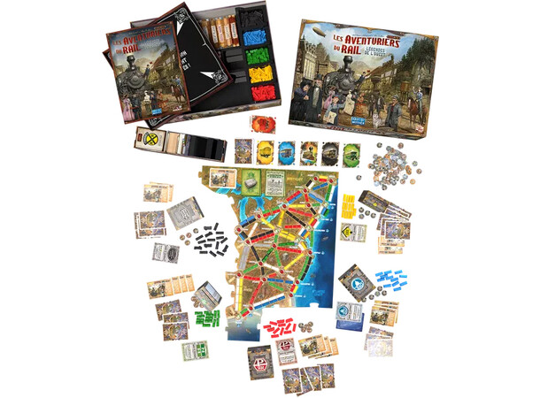 Ticket to Ride Legacy Brädspel Legends of the West 