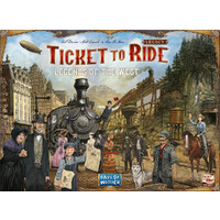 Ticket to Ride Legacy Brädspel Legends of the West