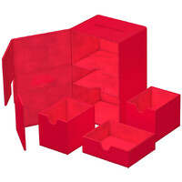 Twin Flip N Tray 160+ Rød Ultimate Guard - Monocolor