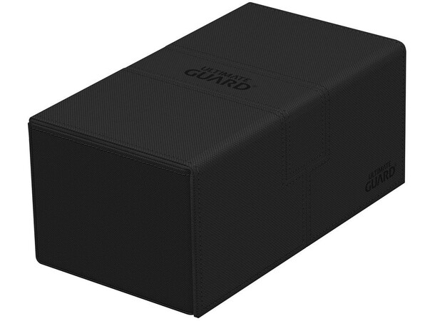Twin Flip N Tray 200+ Svart Ultimate Guard - Monocolor 