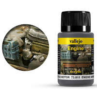 Vallejo Engine Engine Grime - 40ml Weathering Effects - Acrylic
