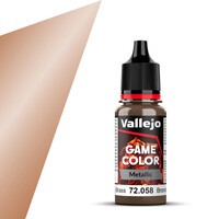 Vallejo Game Color Brassy Brass 18ml - Metallic
