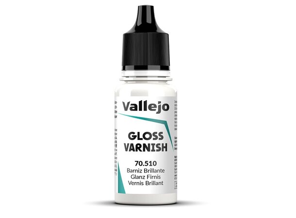 Vallejo Gloss Varnish Blank Klarlakk 17m Tilsvarer Tamiya X-22 / Italeri 4638AP 