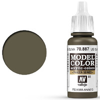 Vallejo Model Color Olive Drab 17ml 