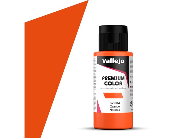 Vallejo Premium Orange 60ml Premium Airbrush Color 
