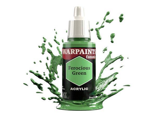 Warpaints Fanatic Ferocious Green Army Painter