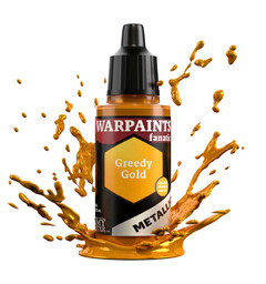Warpaints Fanatic Greedy Gold Army Painter Metallic