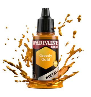 Warpaints Fanatic Greedy Gold Army Painter Metallic