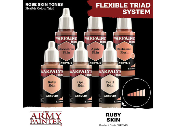 Warpaints Fanatic Ruby Skin Army Painter