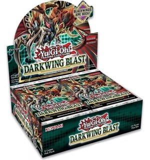 Yu Gi Oh Darkwing Blast Display 24 boosterpakker - Fabrikkforseglet 