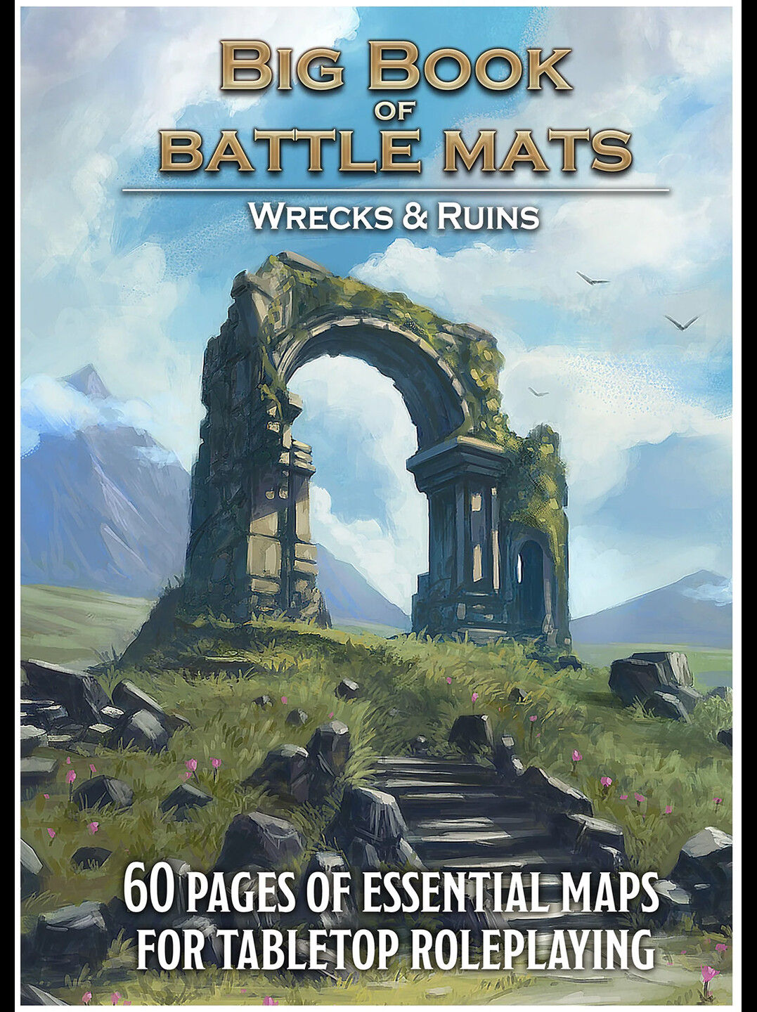 Book of Battle Mats BIG Wrecks/Ruins
