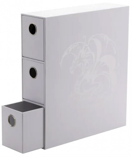 Fortress Card Drawers White Dragon Shield