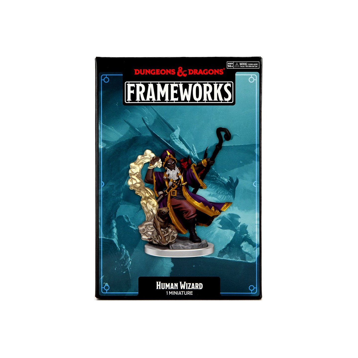 D&D Figur Frameworks Human Wizard Male