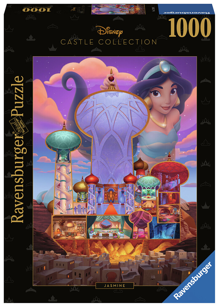 Disney Castle Jasmine 1000 biter Ravensburger Puzzle Puslespill