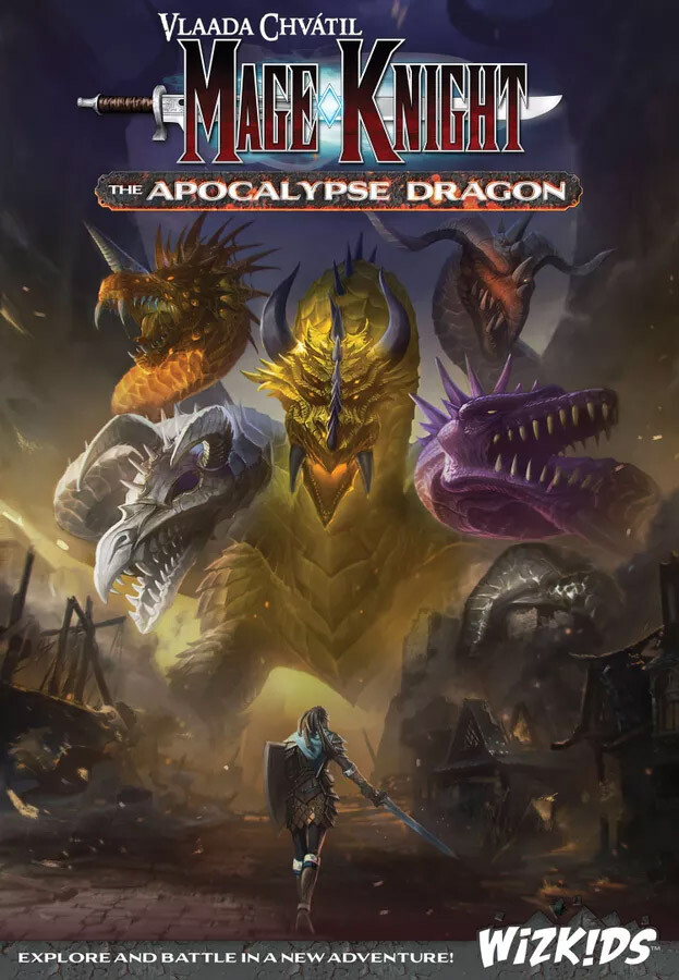 Mage Knight The Apocalypse Dragon Exp Utvidelse til Mage Knight