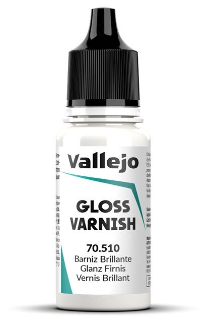 Vallejo Gloss Varnish Blank Klarlakk 17m Tilsvarer Tamiya X-22 / Italeri 4638AP