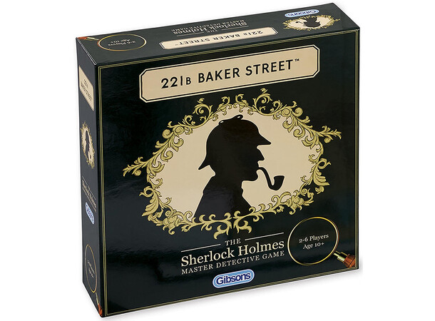 221b Baker Street Brettspill The Master Detective Game