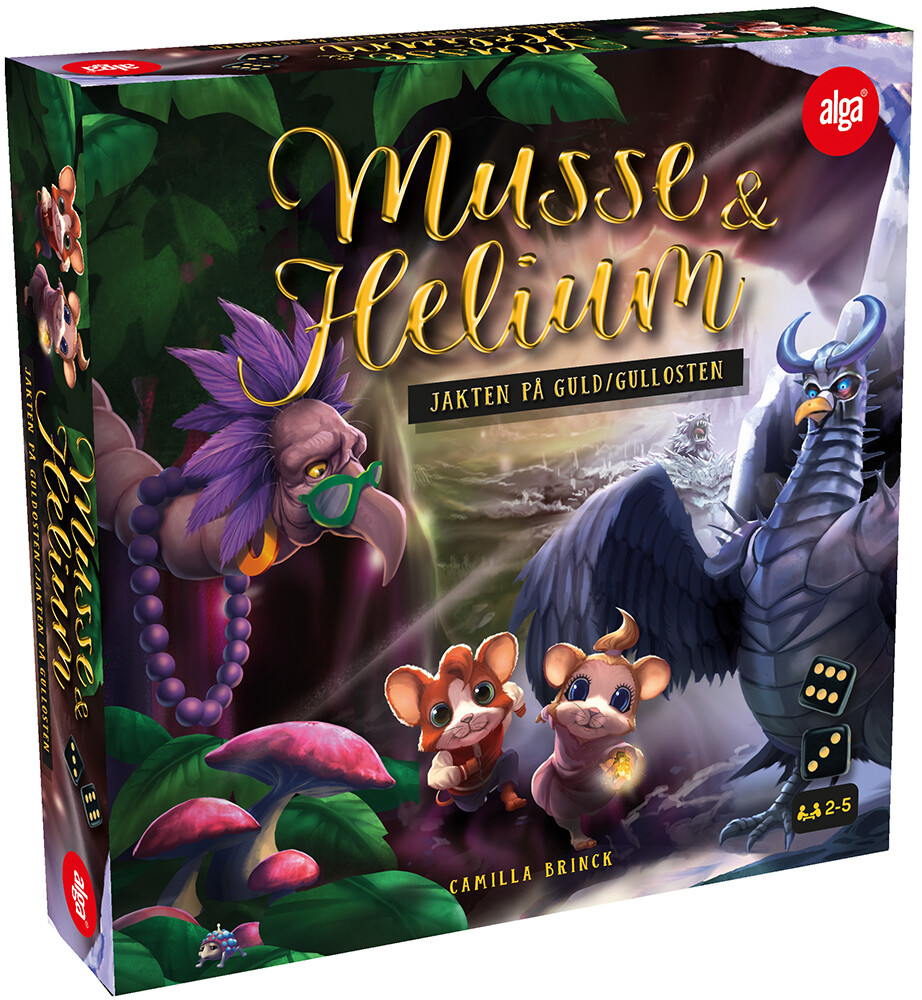 Jakten på Gullosten Brettspill Musse & Helium
