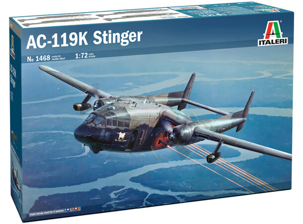 AC-119K Stinger Italeri 1:72 Byggsats 