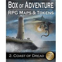Adventure Box RPG Maps & Tokens Vol 2 Coast of Dread