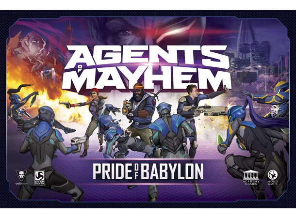 Agents of Mayhem Brädspel Pride of Babylon 
