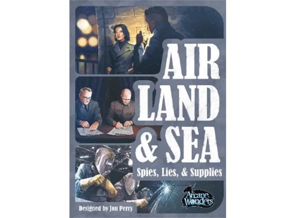 Air Land & Sea Spies Lies & Supplies Brettspill