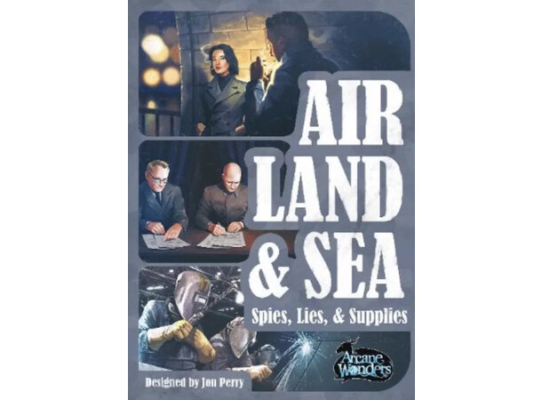 Air Land & Sea Spies Lies & Supplies Brädspel 