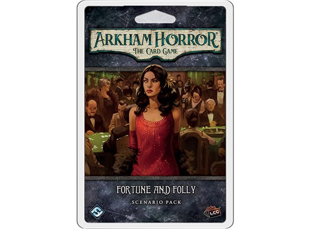 Arkham Horror TCG Fortune & Folly Exp Utvidelse til Arkham Horror Card Game