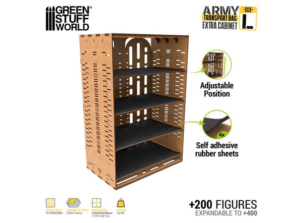 Army Transport Bag - Extra kabinett - L Green Stuff World 