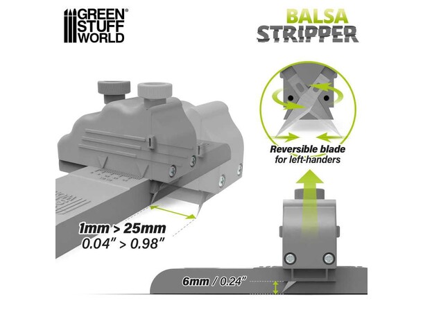 Balsa Stripper / Kutter Green Stuff World 