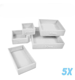 Bases Containment Moulds Square x5 Green Stuff World
