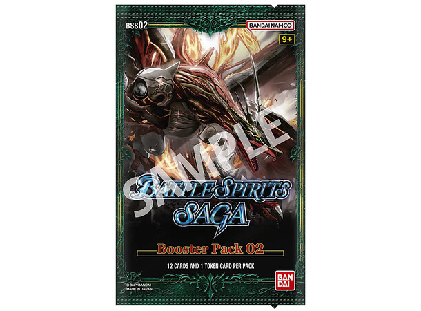 Battle Spirits Saga BSS02 Booster False Gods -12 kort per pakke