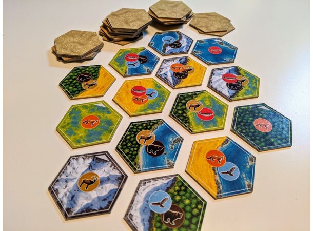 Cascadia Brettspill - Norsk 