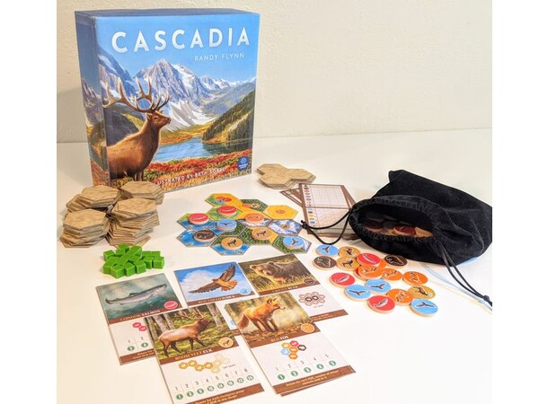 Cascadia Brettspill - Norsk 