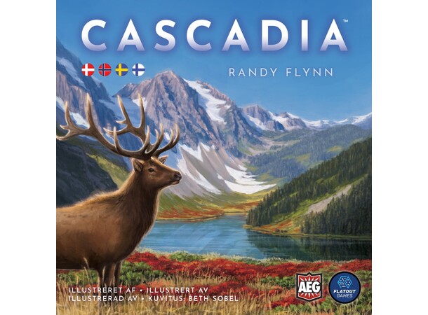 Cascadia Brädspel Svensk utgåva 