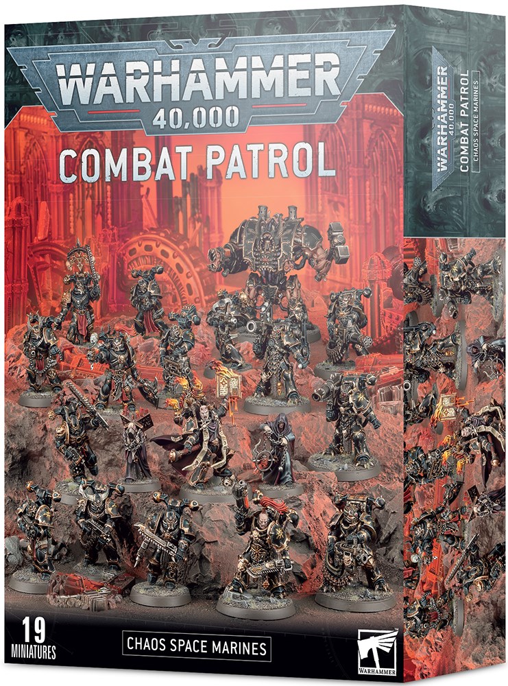Chaos Space Marines Combat Patrol Chaos Space Marines Combat Patrol Warhammer 40K - Gamezone.no